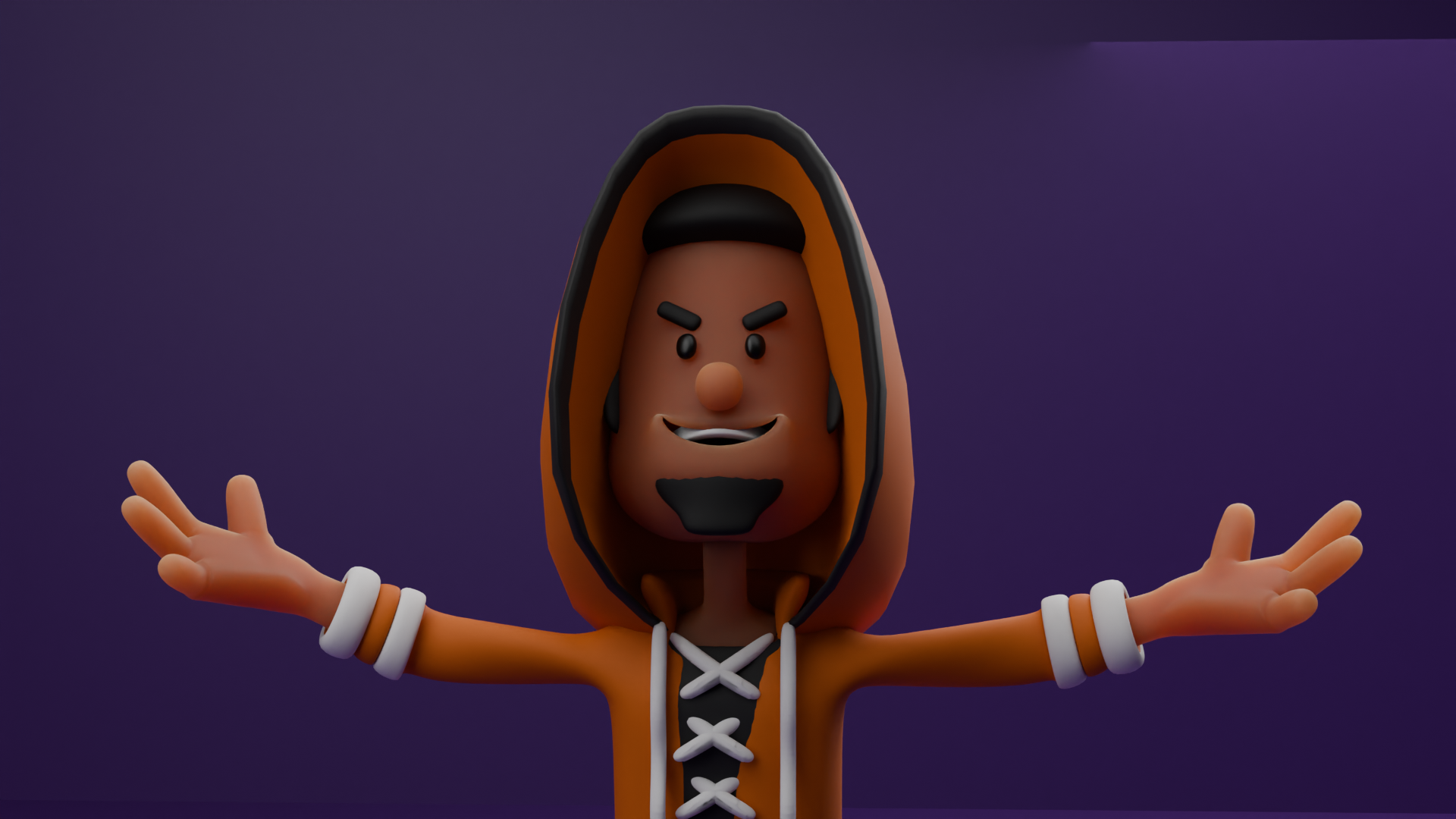 Lockes The Thief 2 Character with arms spread wide