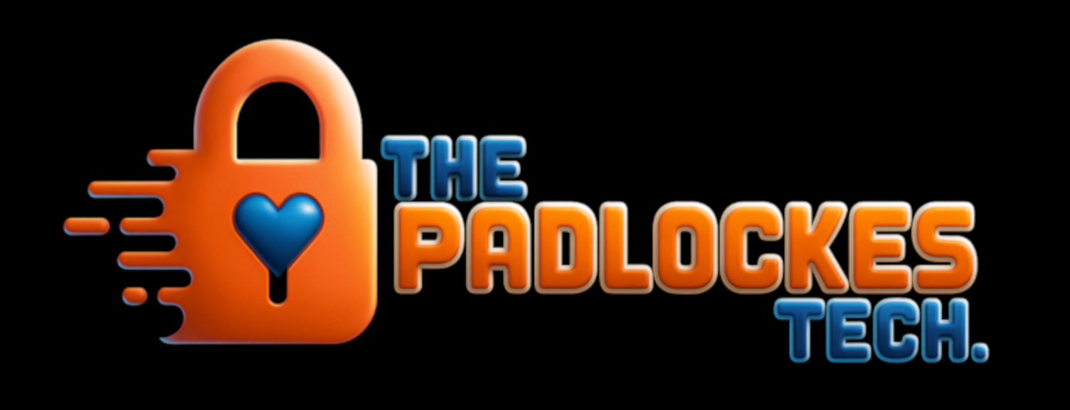banner logo for the company, thePadlockesTech