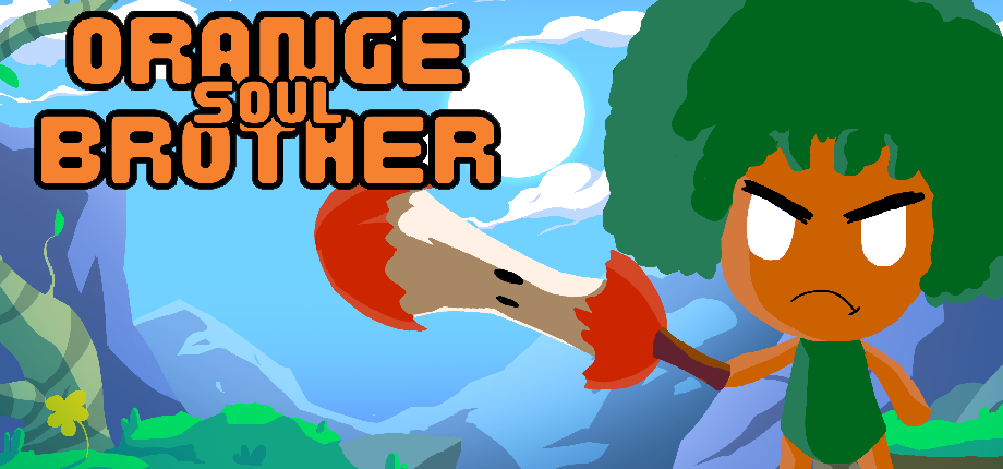 Orange Soul Brother Art